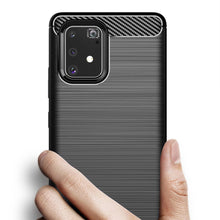 Заредете изображение във визуализатора на галерията – Carbon Case Flexible Cover TPU Case for Samsung Galaxy S10 Lite black - TopMag
