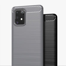Заредете изображение във визуализатора на галерията – Carbon Case Flexible Cover TPU Case for Samsung Galaxy S10 Lite black - TopMag

