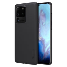 Заредете изображение във визуализатора на галерията – Nillkin Super Frosted Shield Case + kickstand for Samsung Galaxy S20 Ultra black - TopMag

