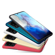 Заредете изображение във визуализатора на галерията – Nillkin Super Frosted Shield Case + kickstand for Samsung Galaxy S20 Ultra black - TopMag
