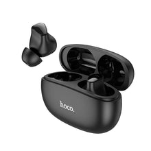 Заредете изображение във визуализатора на галерията – Hoco wireless headset stereo tws ew17 amusement black - TopMag
