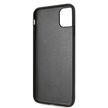 Заредете изображение във визуализатора на галерията – Etui hardcase BMW BMHCN65PELBK iPhone 11 Pro Max czarny/black Signature Horizontal Lines - TopMag
