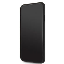 Заредете изображение във визуализатора на галерията – Etui hardcase BMW BMHCN65PELBK iPhone 11 Pro Max czarny/black Signature Horizontal Lines - TopMag
