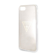 Заредете изображение във визуализатора на галерията – Guess GUHCI8SGTLGO iPhone 7/8/SE 2020 / SE 2022 złoty/gold hard case Glitter Triangle - TopMag
