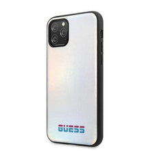 Заредете изображение във визуализатора на галерията – Guess GUHCN58BLD iPhone 11 Pro srebrny /silver hard case Iridescent - TopMag
