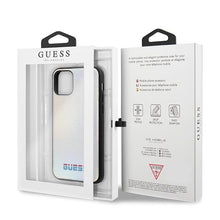 Заредете изображение във визуализатора на галерията – Guess GUHCN58BLD iPhone 11 Pro srebrny /silver hard case Iridescent - TopMag
