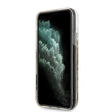 Заредете изображение във визуализатора на галерията – Guess GUHCN65LGGITDGO iPhone 11 Pro Max złoty/gold hard case Circle Liquid Glitter - TopMag
