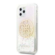 Заредете изображение във визуализатора на галерията – Guess GUHCN65LGIRGP iPhone 11 Pro Max hard case Gradient Liquid Glitter Circle Logo - TopMag
