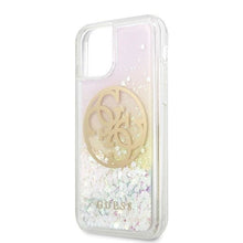 Заредете изображение във визуализатора на галерията – Guess GUHCN65LGIRGP iPhone 11 Pro Max hard case Gradient Liquid Glitter Circle Logo - TopMag
