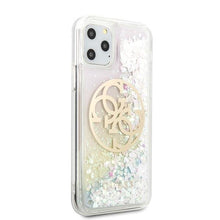 Заредете изображение във визуализатора на галерията – Guess GUHCN65LGIRGP iPhone 11 Pro Max hard case Gradient Liquid Glitter Circle Logo - TopMag
