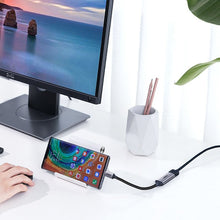 Заредете изображение във визуализатора на галерията – Ugreen USB Type C to HDMI 2.0 Adapter 4K @ 60 Hz Thunderbolt 3 for MacBook / PC gray (70444) - TopMag
