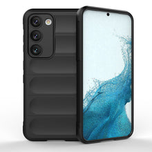 Заредете изображение във визуализатора на галерията – Magic Shield Case for Samsung Galaxy S23 flexible armored cover black

