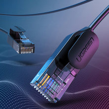 Заредете изображение във визуализатора на галерията – Ugreen cable internet network cable Ethernet patchcord RJ45 Cat 6A UTP 1000Mbps 2m black (70334) - TopMag

