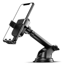 Заредете изображение във визуализатора на галерията – Ugreen telescopic gravity car windshield holder for dashboard black (60990) - TopMag
