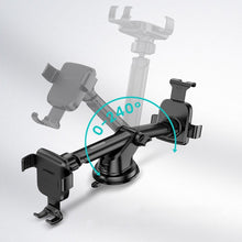 Заредете изображение във визуализатора на галерията – Ugreen telescopic gravity car windshield holder for dashboard black (60990) - TopMag
