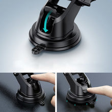 Заредете изображение във визуализатора на галерията – Ugreen telescopic gravity car windshield holder for dashboard black (60990) - TopMag
