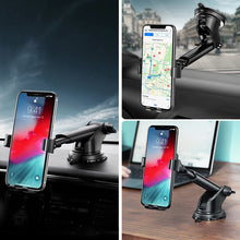 Заредете изображение във визуализатора на галерията – Ugreen telescopic gravity car windshield holder for dashboard black (60990) - TopMag
