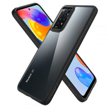 Заредете изображение във визуализатора на галерията – Spigen ultra hybrid гръб за xiaomi redmi note 11 pro / 11 pro 5g matte black - TopMag
