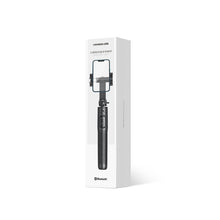 Заредете изображение във визуализатора на галерията – Selfie stick / telescopic pole with stand and Bluetooth remote control 1.5m Ugreen LP586 - black
