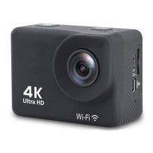 Заредете изображение във визуализатора на галерията – DV8500 4K Wi-Fi 16Mpx sports camera waterproof wide angle + accessories - black

