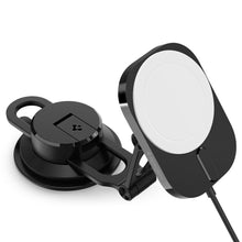 Заредете изображение във визуализатора на галерията – Spigen ITM35W ONETAP PRO 3 MAGNETIC MAGSAFE DASHBOARD CAR MOUNT WIRELESS CHARGER BLACK
