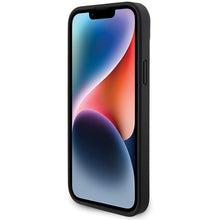 Заредете изображение във визуализатора на галерията – Original Case BMW Leather Carbon BMHCP15M22NBCK for Iphone 15 Plus Black
