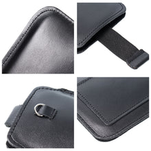 Заредете изображение във визуализатора на галерията – ROYAL - Leather universal blet pocket / black - Size 3XL - HUAWEI MATE 20X
