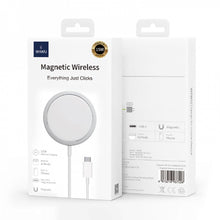 Заредете изображение във визуализатора на галерията – WiWU - Wireless Charger Compatible with MagSafe Wi-W009 15W
