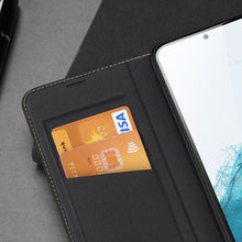 Заредете изображение във визуализатора на галерията – Dux Ducis Skin X2 case for Samsung Galaxy A54 5G flip cover wallet stand black
