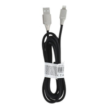 Заредете изображение във визуализатора на галерията – кабел usb for iPhone lightning 8-pin c126 black 2 meter - TopMag
