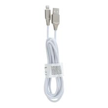Заредете изображение във визуализатора на галерията – кабел usb for iPhone lightning 8-pin c126 silver 2 meter - TopMag
