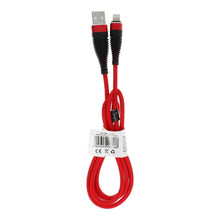 Заредете изображение във визуализатора на галерията – кабел usb for iPhone lightning 8-pin c170 red 1 meter - TopMag
