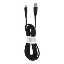 Заредете изображение във визуализатора на галерията – кабел usb for iPhone lightning 8-pin c170 black 3 meter - TopMag

