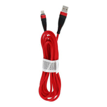 Заредете изображение във визуализатора на галерията – кабел usb for iPhone lightning 8-pin c170 red 3 meter - TopMag
