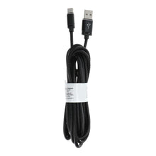 Заредете изображение във визуализатора на галерията – кабел usb - type c 3.0 leather c183 black 3 meter - TopMag
