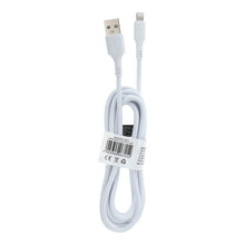 Заредете изображение във визуализатора на галерията – кабел usb for iPhone lightning 8-pin c276 white 2 meter - TopMag
