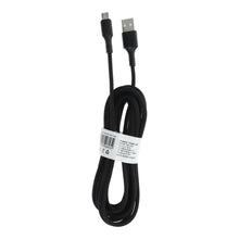 Заредете изображение във визуализатора на галерията – кабел usb - micro c281 black 3 meter - TopMag
