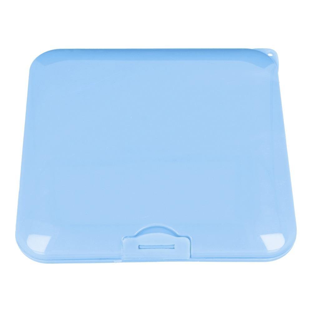 Кутия за съхранение на маски 13x13cm - синя - TopMag