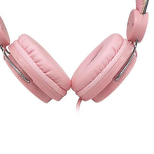Заредете изображение във визуализатора на галерията – Headphones unicorn model ylfs-u1 jack 3,5mm pink - TopMag
