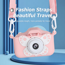 Заредете изображение във визуализатора на галерията – Digital camera for children C9 Butterfly pink
