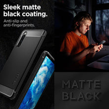 Заредете изображение във визуализатора на галерията – Spigen RUGGED ARMOR SONY XPERIA 10V MATTE BLACK
