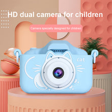 Заредете изображение във визуализатора на галерията – Digital camera for children C9 Cat blue
