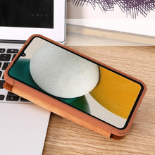 Заредете изображение във визуализатора на галерията – Nillkin Qin Leather Pro Case for Samsung Galaxy A54 5G Flip Cover Camera Cover Black

