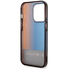 Заредете изображение във визуализатора на галерията – Case BMW BMHCP14L22HMGK iPhone 14 Pro 6.1" black/black Half Tricolor
