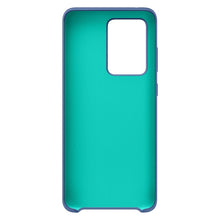 Заредете изображение във визуализатора на галерията – Silicone Case Soft Flexible Rubber Cover for Samsung Galaxy S20 Ultra dark blue - TopMag
