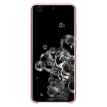 Заредете изображение във визуализатора на галерията – Silicone Case Soft Flexible Rubber Cover for Samsung Galaxy S20 Ultra pink - TopMag
