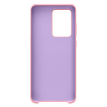Заредете изображение във визуализатора на галерията – Silicone Case Soft Flexible Rubber Cover for Samsung Galaxy S20 Ultra pink - TopMag
