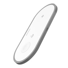 Заредете изображение във визуализатора на галерията – Dudao 3in1 Qi Wireless Charger for Phone / AirPods / Apple Watch 38mm white (A11 white) - TopMag
