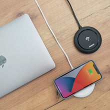 Заредете изображение във визуализатора на галерията – Dudao wireless charger Qi 10 W white (A10A white) - TopMag
