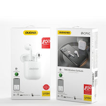 Заредете изображение във визуализатора на галерията – Dudao TWS Bluetooth 5.0 In-Ear Wireless Earphones White (U10H) - TopMag
